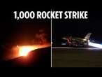 Israeli war planes blitz 1,000 Hezbollah rockets ready to launch in revenge for exploding pagers