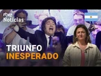 ELLECIONES ARGENTINA: MILEI GANA con más del 40% de los VOTOS | RTVE Noticias