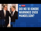 Starmer faces backlash over Mandelson's appointment as US ambassador