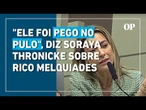 Soraya Thronicke destaca que Rico não jogou na 'cobrinha', só no 'Tigrinho': "Ele foi pego no pulo"