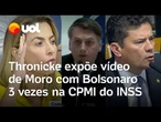 Soraya Thronicke expõe vídeo de Moro com Bolsonaro 3 vezes na CPMI do INSS; senador se defende