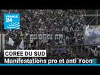 Corée du Sud: manifestations en soutien et en opposition à Yoon • FRANCE 24