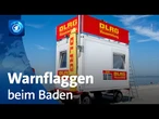 DLRG rät zur Beachtung von Warnflaggen an Ost- und Nordsee