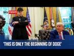 Trump and Musk hold Oval Office news conference