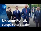 Europäische Staaten wollen Einbindung in Ukraine-Verhandlungen