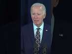 Joe Biden makes dig at Trump during Carter tribute