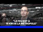 Incendie en Gironde: "Pas d'évacuation de Bordeaux à l'ordre du jour", affirme Thomas Cazenave