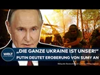 UKRAINE: Kremlchef mit Allmachtsfantasien auf der Bühne! Selenskyj empört über "Ajatollah Putin"