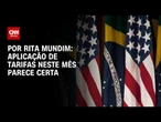 Tarifaço dos EUA: Aplicação neste mês parece certa, avalia Rita Mundim | HORA H