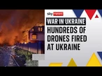 Russia fires hundreds of drones and missiles at Ukraine in one of the largest attacks of the war