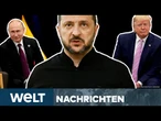 UKRAINE-KRIEG: Trumps Kuschelkurs mit Putin! Blankes Entsetzen in Deutschland und Europa! | STREAM