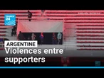 Violences entre supporters en Argentine : 19 blessés et plus de 100 arrestations • FRANCE 24