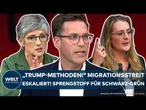 DEUTSCHLAND: "Trump-Methoden!" Knallharte Kritik für die Merz-Regierung! Migrationsstreit eskaliert