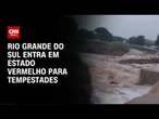 Forte chuva causa alagamentos e interdita rodovia no Rio Grande do Sul | CNN 360º