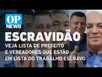 Prefeito e vereadores eleitos em 2024 estão em lista suja do trabalho escravo | O POVO News