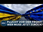 UKRAINE-KRIEG: Flucht vor der Front? Immer mehr wehrfähige Ukrainer kommen nach Deutschland!