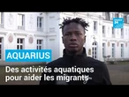Projet Aquarius : de jeunes migrants apprennent à nager pour dépasser leurs traumatismes