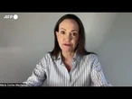 La premio Nobel Maria Corina Machado: "Il tempo di Maduro e' scaduto"