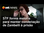 Zambelli condenada: STF forma maioria para rejeitar recursos no caso da invasão ao sistema do CNJ