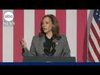 Kamala Harris shares personal story on why she's passionate about fighting for reproductive rights