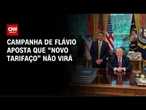 Campanha de Flávio Bolsonaro se mobiliza e diz que novo tarifaço não virá | CNN PRIME TIME