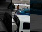 Woman is BODY SLAMMED after a fit of road rage