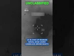 Moment US blows up Iranian naval base using kamikaze drone boats