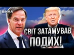 У ЦІ ХВИЛИНИ!  ЗУСТРІЧ Трампа і Рютте в Білому домі! ЕКСКЛЮЗИВ (відео українською) @holosameryky