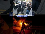 Federal agents close in on 'violent rioter' in Los Angeles
