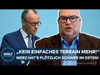 FRIEDRICH MERZ: Einst so beliebt im Osten! Darum fehlt dem Bundeskanzler plötzlich der Rückhalt