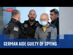 Former assistant to far-right German politician found guilty of spying for China
