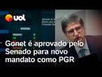 Senado aprova recondução de Paulo Gonet ao cargo de PGR por 45 votos a 26; veja