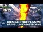 RIESIGE EXPLOSION UND STICHFLAMME: Katastrophe bei Houston! Rätsel um Ursache