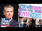 Newsom STRUGGLES to answer question on trans surgeries for minors
