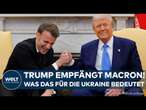 USA: Treffen der G7! Donald Trump empfängt Emmanuel Macron – Was das für die Ukraine bedeutet!