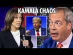 Kamala's shock slur about Trump proves she's PANICKING - here's why he'll win election, says Farage