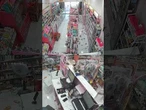 Customers flee store as earthquake strikes in Indonesia
