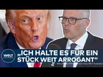 UN-VOLLVERSAMMLUNG: Bündnis der Stärke oder Unterwürfigkeit? Donald Trump lobt Deutschland und Merz