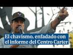 El chavismo de Maduro, enfadado con el informe del Centro Carter: 