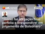 Gonet faz alegação final perfeita e didática com linha do tempo do golpe de Bolsonaro | Maierovitch