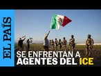 REDADAS ICE | Manifestantes se enfrentan a agentes federales durante redadas en CALIFORNIA | EL PAÍS