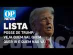 Posse de Trump: Veja quem vai, quem quer ir e quem não vai ao evento l O POVO NEWS