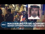 AUS DEM GEFÄNGNIS: Magdeburg-Täter schreibt seinen Opfern – „Verzeihung“ trifft auf blanke Wut
