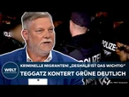 DEUTSCHLAND: Messerkriminalität unter Migranten! Plötzlich wird Heiko Teggatz deutlich zu den Grünen
