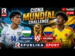 UZBEKISTAN  vs KOLUMBIA  NA ŻYWO | CIONA MUNDIAL CHALLENGE | Mundial 2026