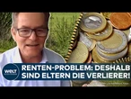 DEUTSCHES RENTENSYSTEM: Eltern zahlen mehr! – Experte kritisiert Rentensystem als ungerecht!