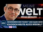 JAN FLEISCHHAUER: Gewinnerin des Tages? "Und dann sehe ich doch heute Alice Weidel!"