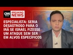 Israel x Irã: Professor Vitelio Brustolin explica escalada do conflito; veja a íntegra | CNN ARENA