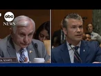 Hegseth pressed on whether he would authorize military forces to detain U.S. citizens