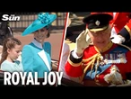 Brilliant Trooping the Colour proof Kate & Wills' kids take their roles seriously, says royal expert